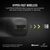 Corsair M75 mouse Ambidestro Bluetooth Ottico 26000 DPI