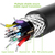Techly ICOC DSP-A14-010 kabel DisplayPort 1 m Czarny