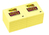 Post-It Super Sticky Notes, 3 in x 3 in, Canary Yellow, 12 Pads/Pack zelfklevend notitiepapier Geel 90 vel Zelfplakkend
