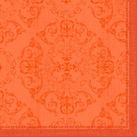 Duni Dunilin®-Serviette 40 x 40 cm Opulent Sun Orange, 540 Stk/Krt (12 x 45