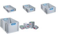 allit Kit de fermeture ProfiPlus EuroBox 4S, bleu, kit de 4 (71510234)
