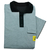 WETEC ESD-Polo-Shirt, mit schwarzem Kragen, Größe 2XL, grau