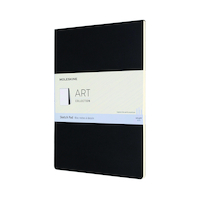 Art Sketch Pad Album MOLESKINE A4 (21x29,7 cm), 48 stron, czarny