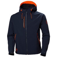 Helly Hansen Softshell Jas Chelsea Hooded Marine Maat L