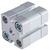 Festo ADN 536242, M5 Pneumatikzylinder doppeltwirkend, Bohrung Ø 20mm / Hub 5mm, bis 10 bar