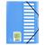 Oxford Ordnungsmappe "2nd Life", DIN A4, 12 Taben, mit Inhaltsschild aus festem Papier, Eckspannerverschluss, Einband hergestellt aus wiederaufbereiteten Industrieproduktionsabf...