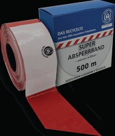 KELMAPLAST Absperrband Länge 500 m Breite 80 mm rot/