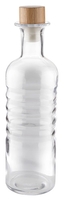 Glaskaraffe -RINGS- Ø 8 cm, H: 28 cm, 0,8 Liter