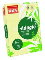 Rey Adagio Paper A4 80gsm Canary (Ream 500)