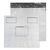 Blake Purely Packaging Polypost Polythene Wallet Envelope With Address Panel 430x460mm Peel and Seal White (Pack 100)