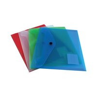 Q-Connect Polypropylene Document Folder A5 Assorted (Pack of 12) KF03609