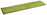 Bankauflage Lia; 38x160x3 cm (BxLxH); moosgrün