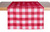 Tischläufer Countryline; 40x130 cm (BxL); rot; rechteckig; 2 Stk/Pck