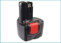 Battery for Bosch PowerTool 28Wh Ni-Mh 9.6V 3000mAh Black, 32609, 32609-RT, GDR 9.6V, GSR 9.6 New Version, GSR 9.6-1, GSR 9.6-2 Cordless Tool Batteries & Chargers