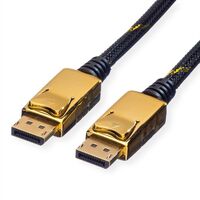 Gold Displayport Cable, , Dp-Dp, M/M 3 M ,