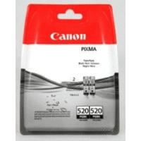 Tintenpatrone Canon PGI 520 BK VE=2 Stück schwarz