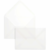 Briefumschläge Offset transparent C6 90g/qm NK VE=100 Stück weiß