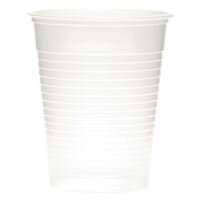 Translucent Disposable Cups Made of Polystyrene - 200ml Pack of 2000