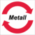 System-Wertstoffkennzeichnung - Metall, Rot/Weiß, 15 x 15 cm, PVC-Folie, Seton