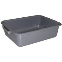 Stainless steel bin clearing trolley accessories - Rectangular tote box