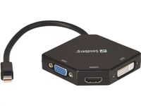 Sandberg Mini DisplayPort > HDMI+DVI+VGA adapter (509-12)