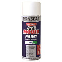 Ronseal 37481 6 Year Anti Mould Aerosol White Matt 400ml