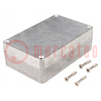 Carcasa: universal; X: 80mm; Y: 125mm; Z: 40mm; 1550Z; aluminio; IP66