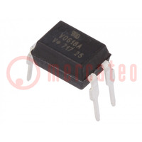 Optocoupler; THT; Ch: 1; OUT: transistor; Uinsul: 5.3kV; Uce: 80V