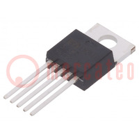 IC: PMIC; DC/DC converter; Uin: 4÷40VDC; Uout: 3.3VDC; 1A; TO220-5