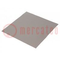 Shielding mat; 240x240x0.5mm; Permeability: 60; EFR