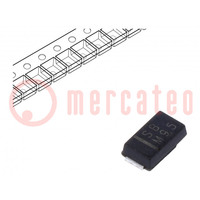 Diode: rectifying; SMD; 100V; 1A; 1.8us; DO220AA,SMP; Ufmax: 1.1V