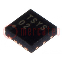 Sensor: temperature; TDFN8; SMT; 1.5÷3.6VDC; Temp: -40÷125°C; TSYS