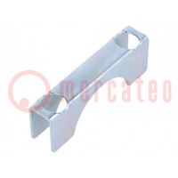 Mounting coupler; steel; zinc; u-bolt