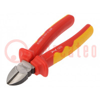 Pliers; side,cutting,insulated; 180mm