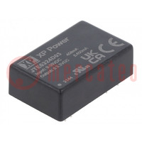 Convertidor: DC/DC; 3W; Uentr: 9÷36V; Usal: 3,3VDC; Usal2: -3,3VDC