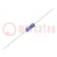 Resistor: metal oxide; 10Ω; 1W; ±5%; Ø3.5x10mm; -55÷155°C