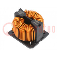 Inductor: wire with current compensation; THT; 17.8mH; 32.6mΩ