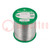 Soldering wire; Sn96Ag4; 0.7mm; 250g; lead free; reel; 221°C