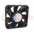 Fan: DC; axial; 48VDC; 119x119x25mm; 225m3/h; 55dBA; ball bearing