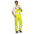 Warnschutzbekleidung Latzhose uni, Farbe: gelb, Gr. 24-29, 42-64, 90-110 Version: 46 - Größe 46