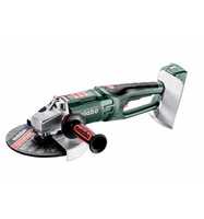 Metabo Akku-Winkelschleifer WPB 36-18 LTX BL 24-230 Quick, mit Bremse, Schnellspannmutter, drehbarem Haupthandgriff, Totmannschalter, Kunststoffkoffer