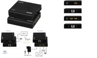 LogiLink 4K/60 Hz HDMI Extender / Splitter Set over IP, 70 m (11117337)