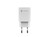 Ładowarka sieciowa Ribera GAN 1X USB-A + 1X USB-C 30W Biała