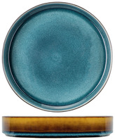 Suppenteller Quintana; 1230ml, 23x4.3 cm (ØxH); blau; rund; 3 Stk/Pck