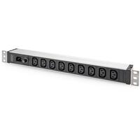 DIGITUS PDU 1U 9xC13 Ausgänge 230V/10A schwarz