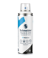 Schneider Schreibgeräte Paint-It 030 Supreme DIY Spray farba akrylowa 200 ml Biały Spray w puszce