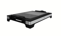 Cecotec 03095 plancha eléctrica Independiente 2000 W Negro, Acero inoxidable