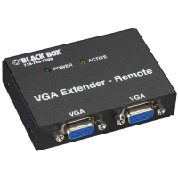 Black Box AC555A-REM-R2 audio/video extender AV-receiver Zwart
