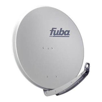 Fuba DAA 780 G satelliet antenne 10,75 - 12,75 GHz Grijs