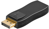 Microconnect DPHDMI csatlakozó átlakító Displayport HDMI Fekete